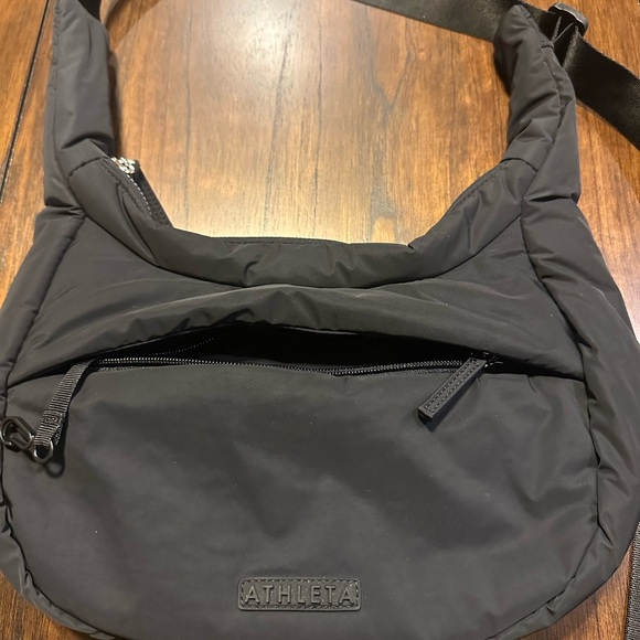 Athleta Black Hobo Bag - Picture 3 of 7